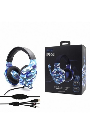 AURICULARES GAMING ACCETEL...